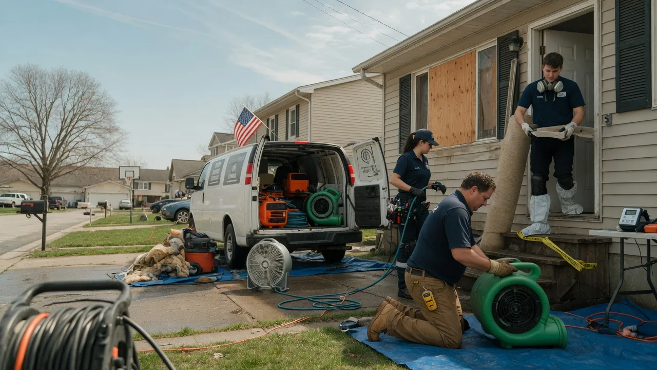 Water Damage Restoration in Alvord, TX near me
